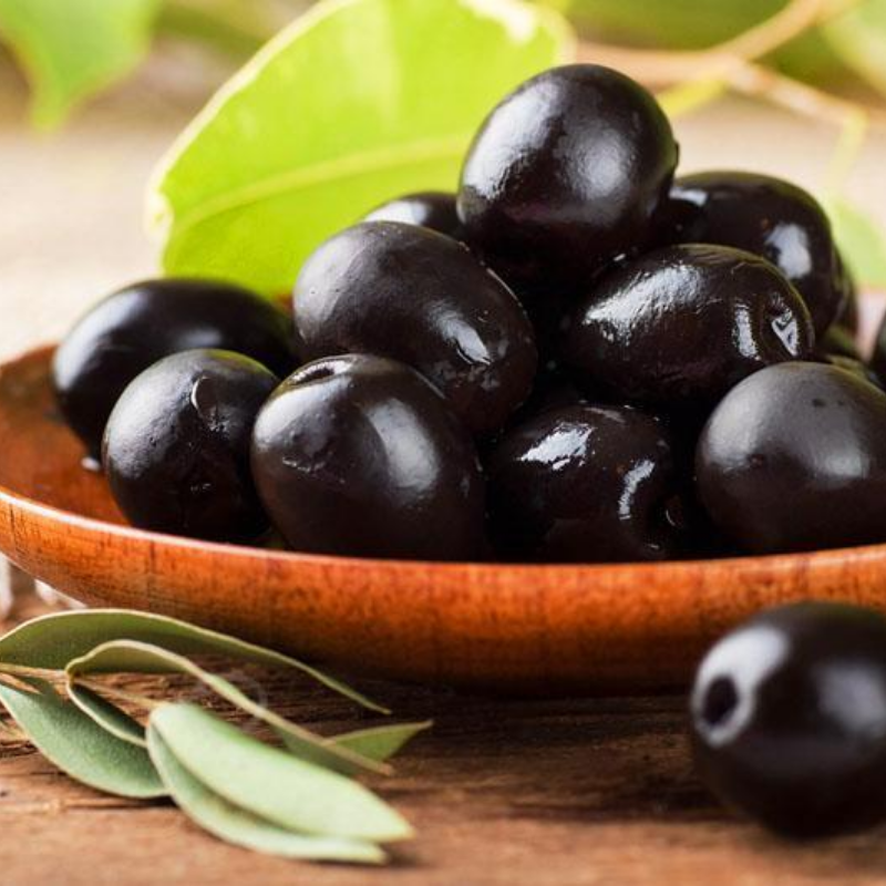aceitunas negras enteras
